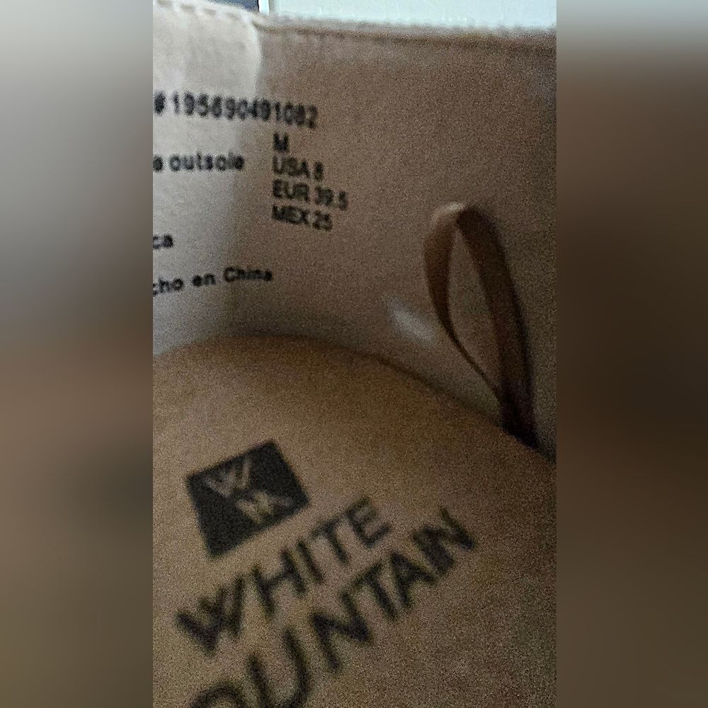 White Mountain Beige Rhinestone Slip-On Sneakers - Picture 4 of 4